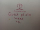 SKÄRBRÄDA Quick Plate "Tabac" Gustavsberg