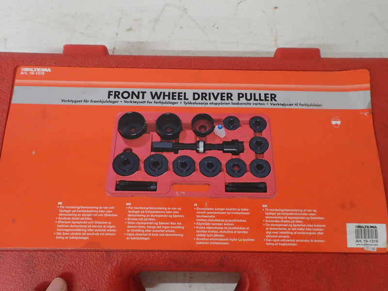 Verktygset  "Front Weel Driver Puller"