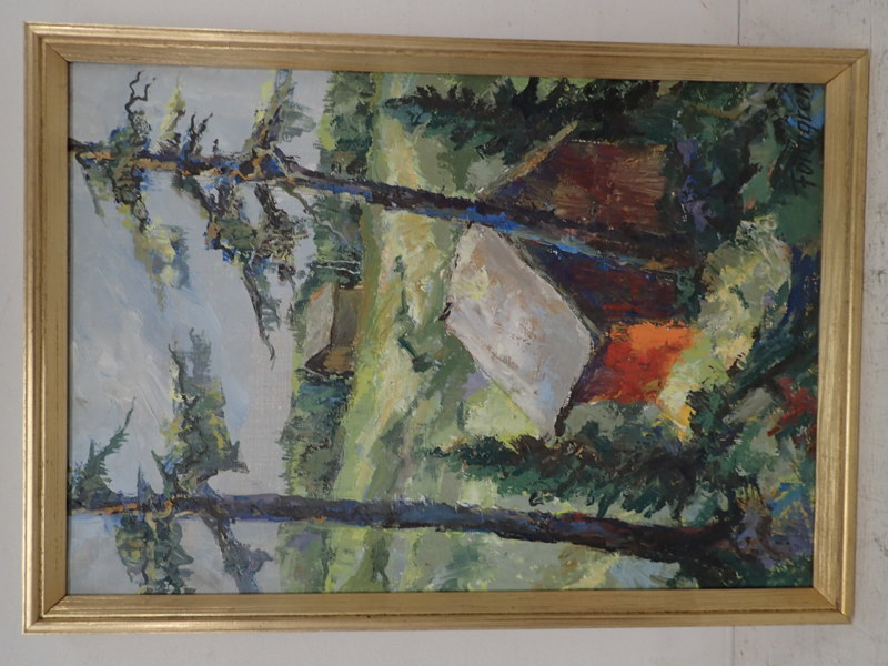 Leif Formgren    duk 54x37cm