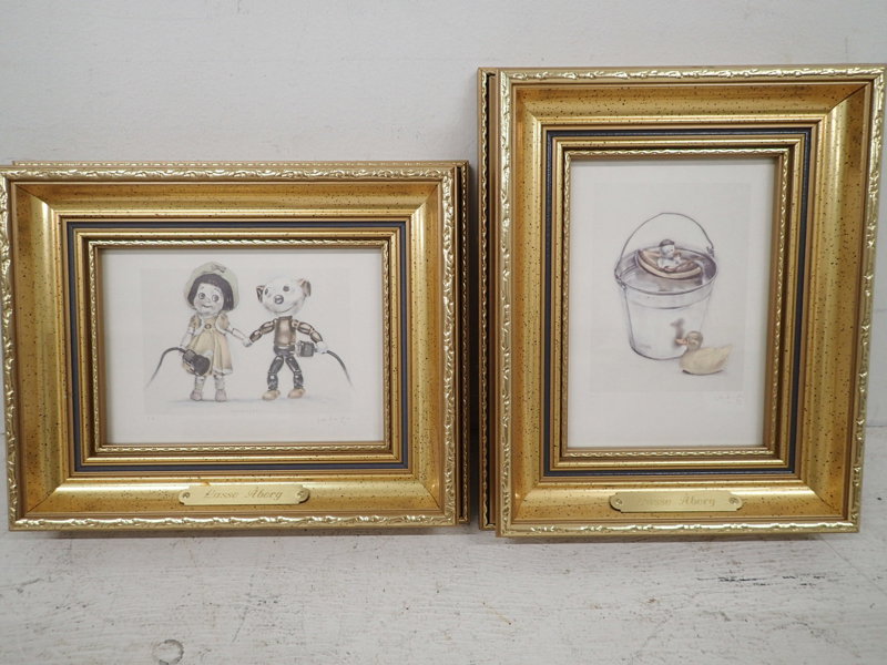 2st tryck  Lasse Åberg   17x12cm   bildyta