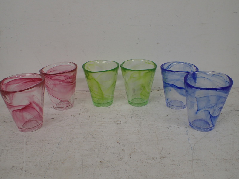 6st glas "Mine"  UHV   Boda      H:11cm