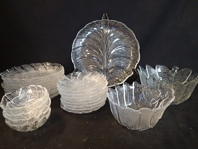 Servisdelar, "Eden", Orrefors , 25-delar