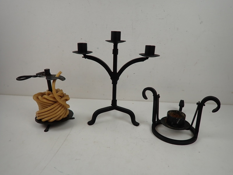 3 st SMIDESLJUSSTAKAR