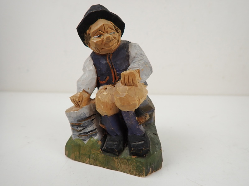 TRÄSKULPTUR Anders Blanck, Rättvik