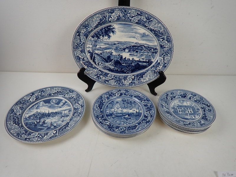 SERVISDELAR "Historic America" Johnson Bros, England