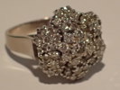 Ring 18k vitguld med 43st diamanter