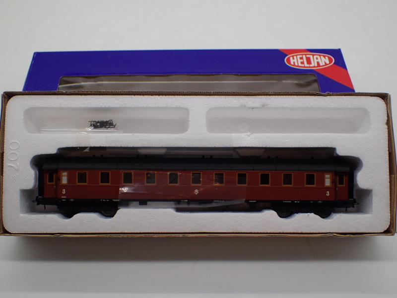 Modelltåg  Heljan  7010  i kartong
