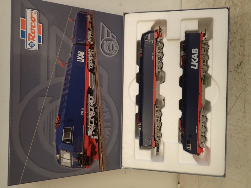 Modelltåg: 2 lok   Roco   LKAB