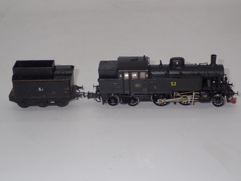 Modelltåg: Ånglok med tender   "1620"