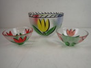 3 st SKÅLAR Ulrica Hydman Vallien, Kosta Boda