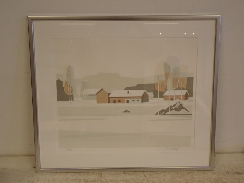 LITOGRAFI Gunnar Von Gegerfeldt