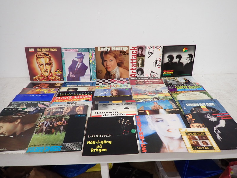 LP Skivor + 1 Singel