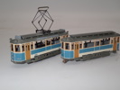 Modelltåg : 2-delar spårvagn