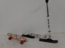 Skateboard,sparkcykel  för snöföre