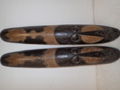 2st trämasker  H:80cm
