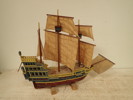 Båtmodell     H:48cm  L:55cm