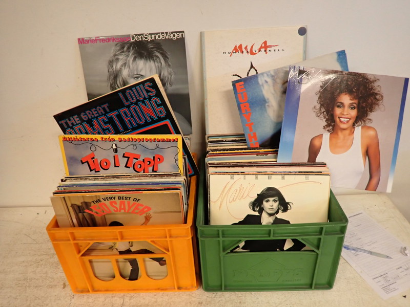 VINYLSKIVOR LP Blandad musik
