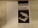 Skivspelare "Technics SL-200K