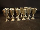 12st snapsglas i silver  830   Löfman Uppsala