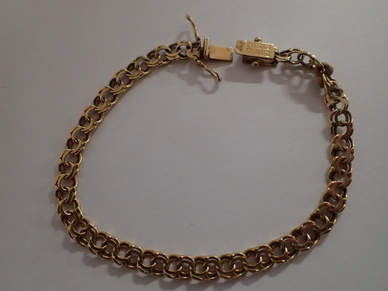 Armband Bismark  18k     Vikt:8,9gr