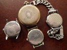 3 armbandsur + fickur Viking,  defekter