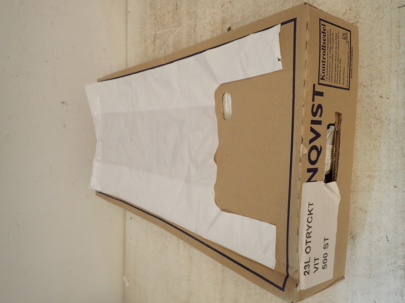 Plastkassar 500st   23L