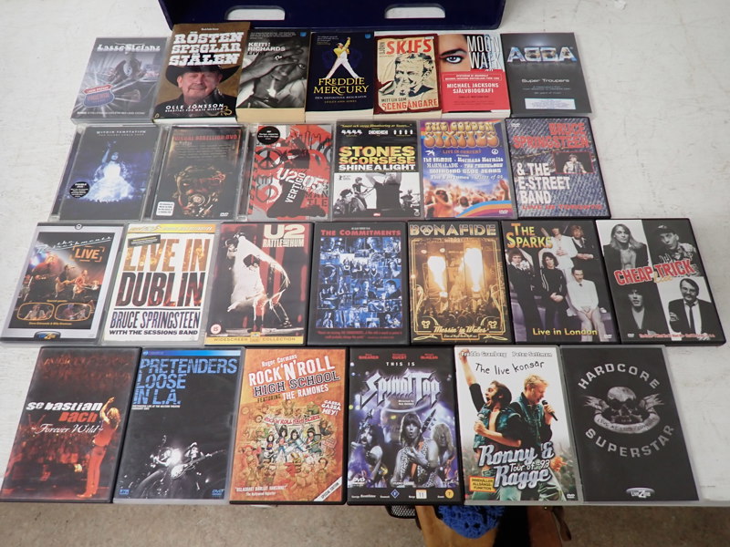 BÖCKER, MUSIK, DVD