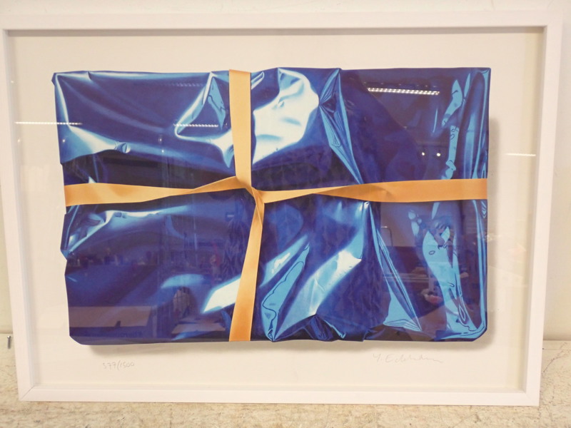 Yrjö Edelman Färglitografi "Royal Parcel"