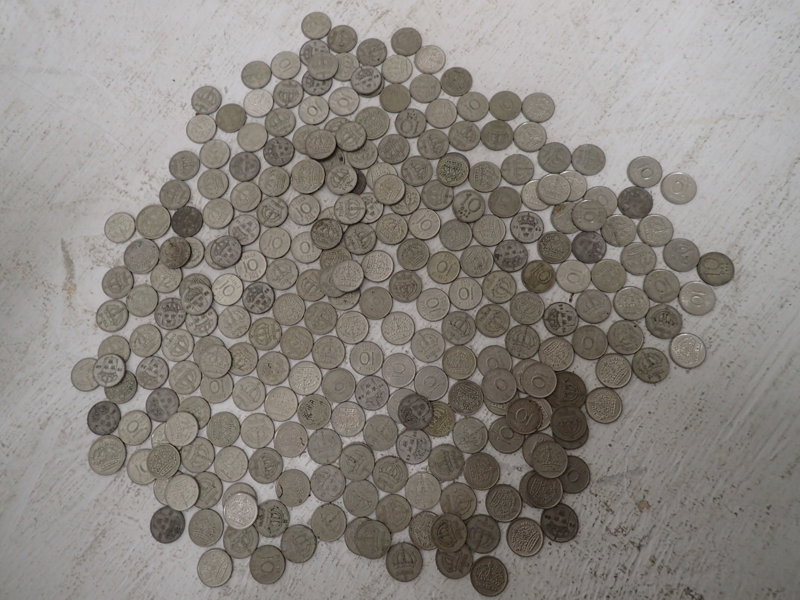 Silvermynt 40% vikt:392gr