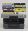 DVD, VHS-SPELARE SAMT VHS-KASSETTER