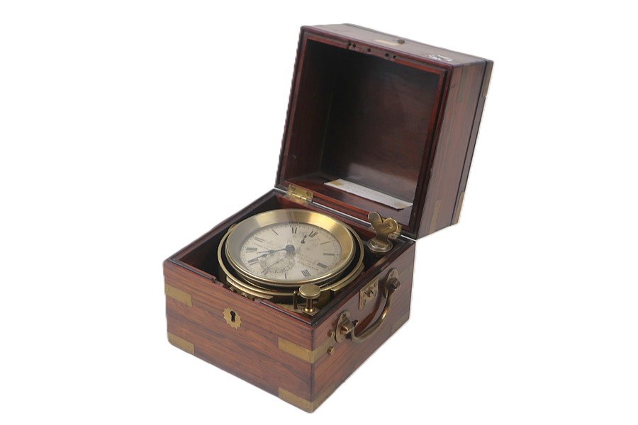 SKEPPSKRONOMETER. ENGLAND 1840-TAL