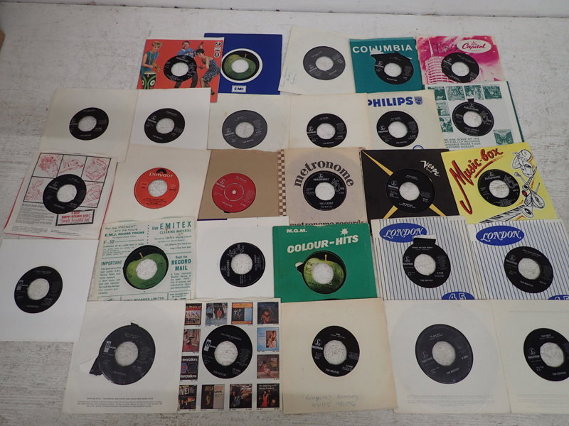Vinylskivor 28st singlar/Ep "Beatles"