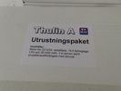 Byggmodell "Thulin A" MJD i kartong