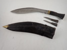 KNIV med fodral, troligtvis Indien
