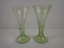 2 st "Slottfjädersglas"