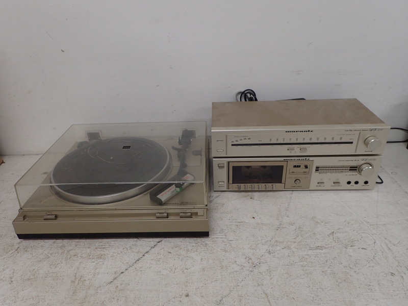 Marantz skivspelare,tuner,kasettdäck