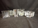 5 delar GLAS och KRISTALL bl a Orrefors och Boda
