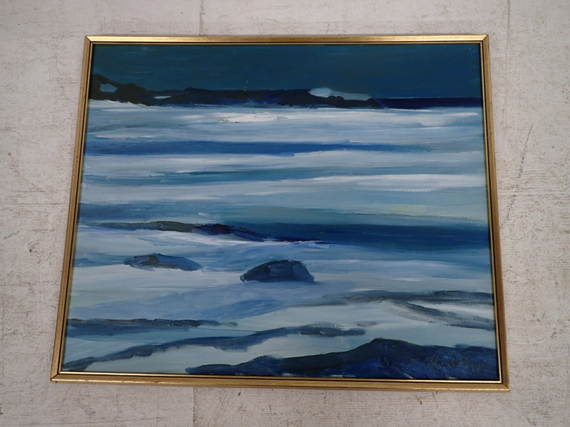 Curt Agge Duk 49x60cm