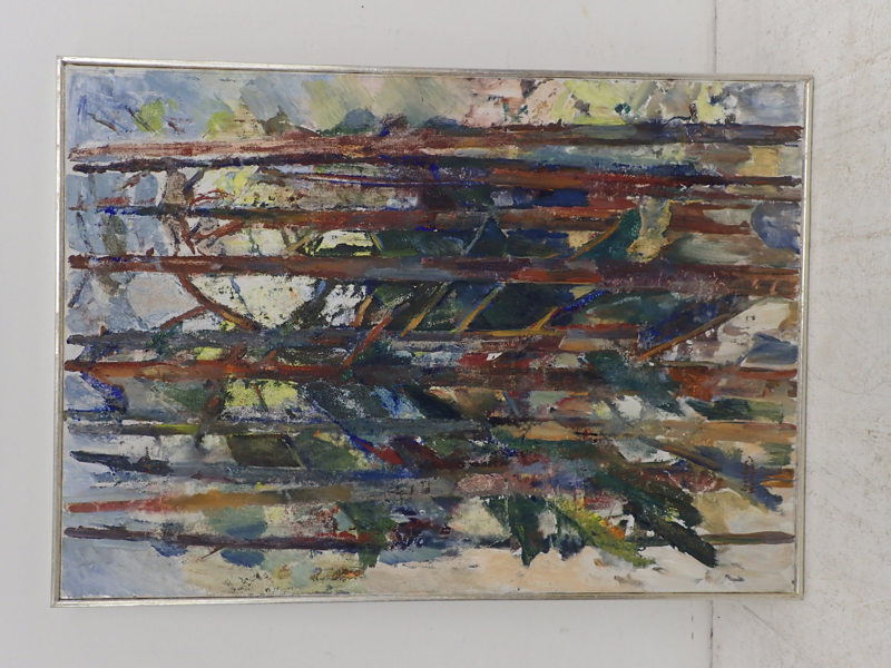 Egon E:son Weinemo "Träd" duk 93x65cm