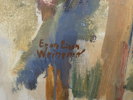 Egon E:son Weinemo "Träd" duk 93x65cm