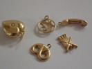 5st berlocker 18k vikt:3gr