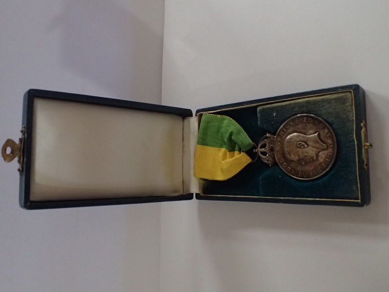 Silvermedalj 1952 "Patriotiska sällskapet"
