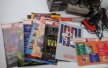 NINTENDO 8-BIT MED TILLBEHÖR, SPEL OCH TIDNINGAR