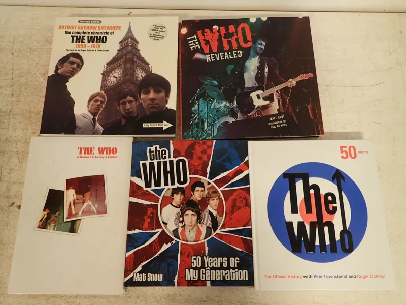 5st böcker om" The Who"