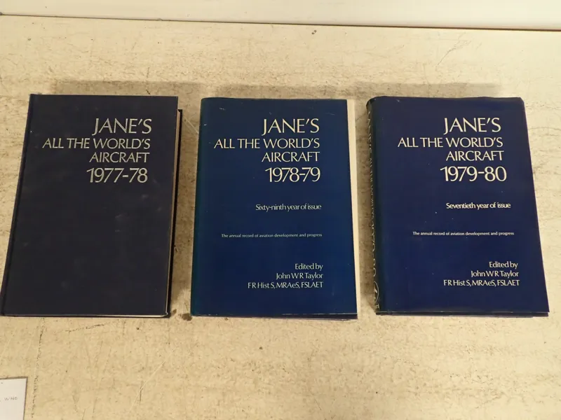 3-band Jane´s "All The World´s Aircraft"