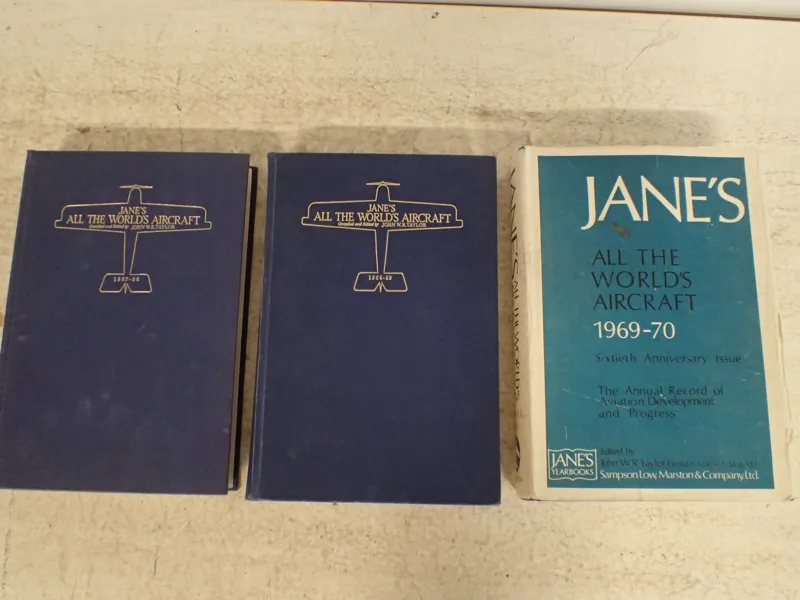3-band Jane´s "All The Word´s Aircraft"