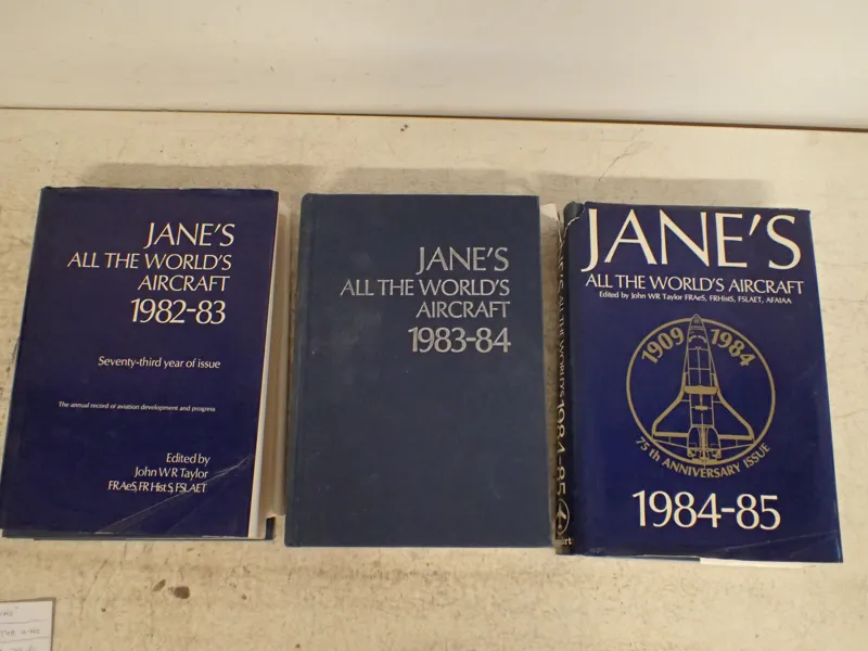 3-band Jane´s "All The World´s Aircraft"