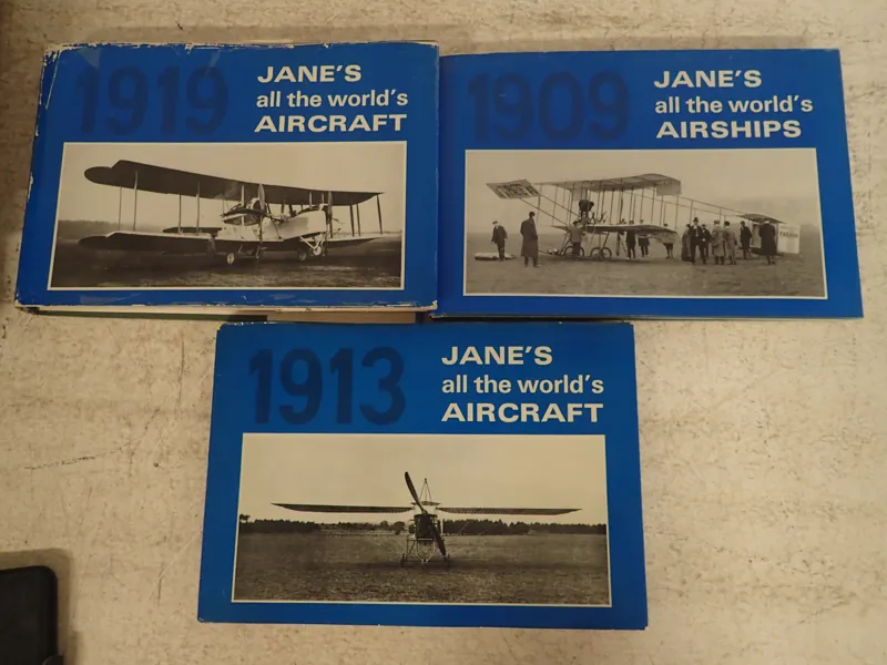 3-band Jane´s i facsemil 1909,1913,1919