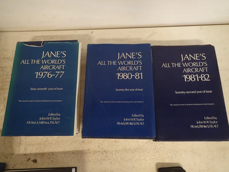 3-band Jane´s "All The Word`s Aircraft"