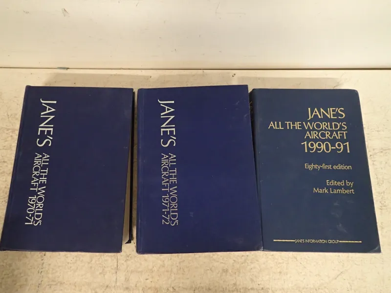 3-band Jane´s "All The World´s Aircraft"